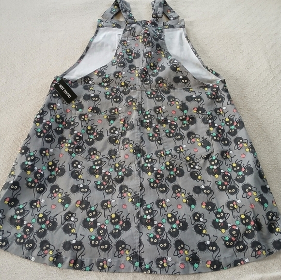 spirited away ♡ studio ghibli soot sprite star candy skirtall halloween hot topi - Picture 7 of 12